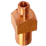 Copper Turned Machined Parts Components