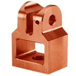 Milled Components in Brass and Copper